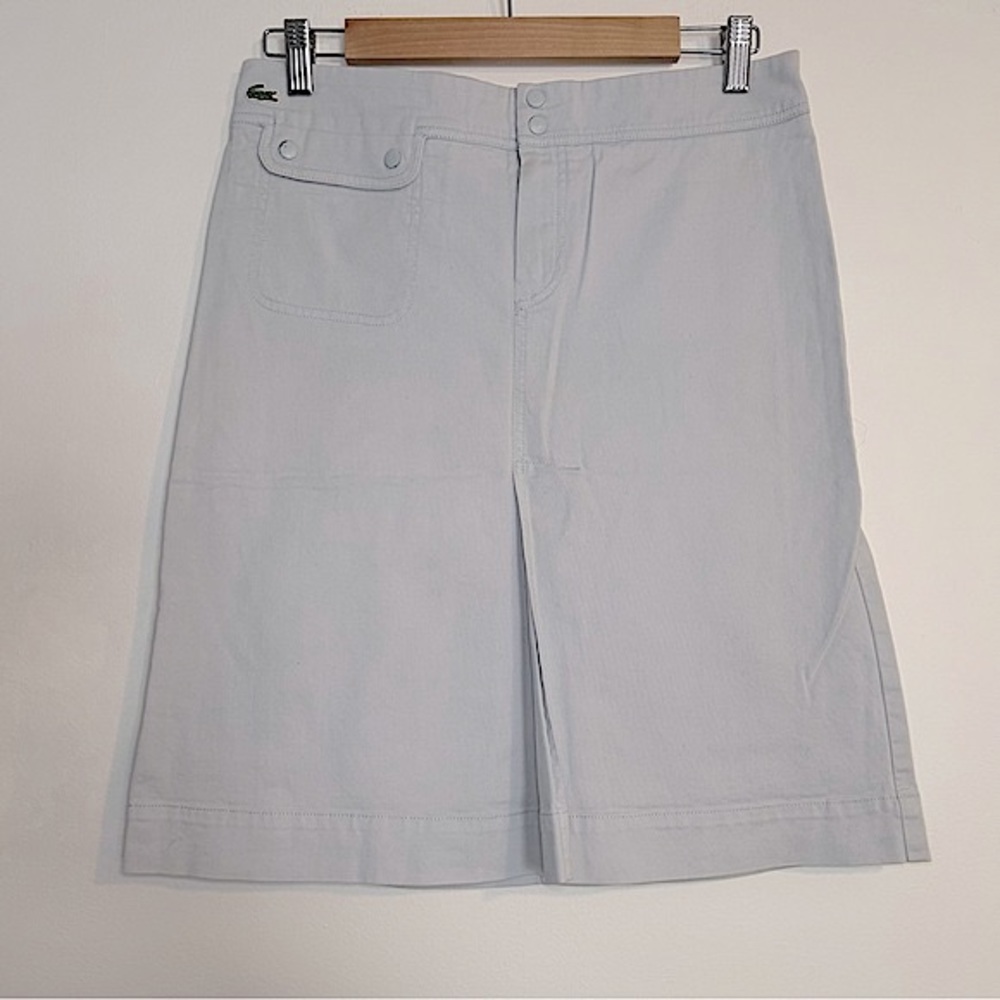 Lacoste Baby Blue Pencil Skirt